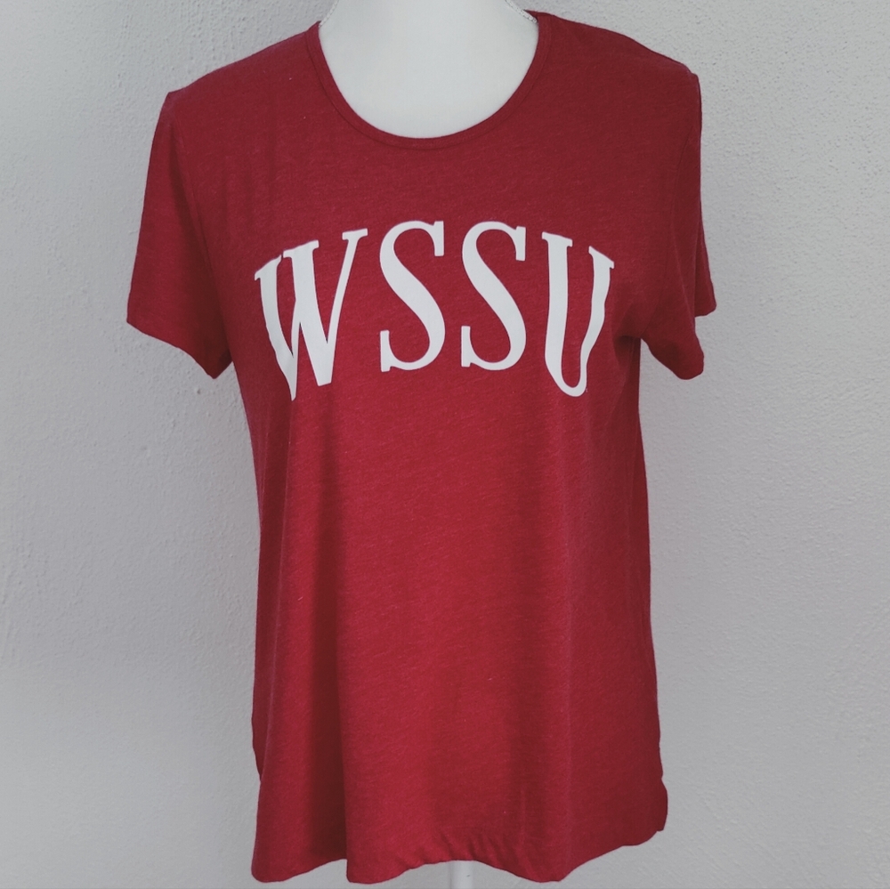 NWT Winston Salem State University Red T-shirt WSSU